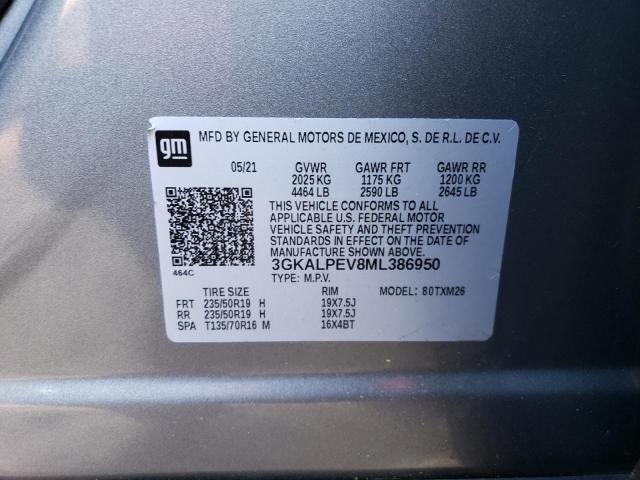 3GKALPEV8ML386950 GMC Terrain Slt