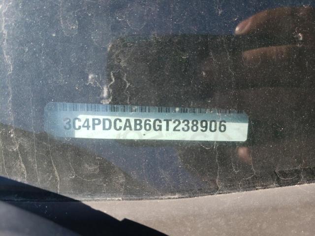 3C4PDCAB6GT238906 Dodge JOURNEY SE