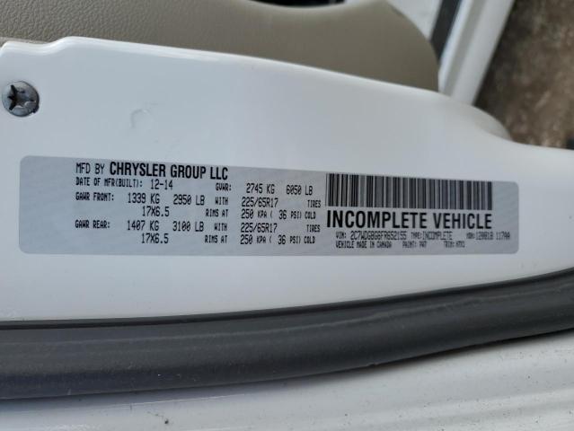 2C7WDGBG6FR652155 Dodge Grand Caravan Se