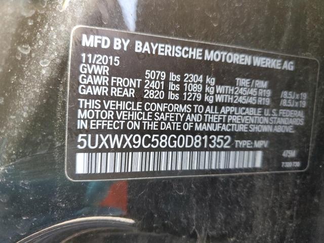 5UXWX9C58G0D81352 BMW X3 Xdrive28i