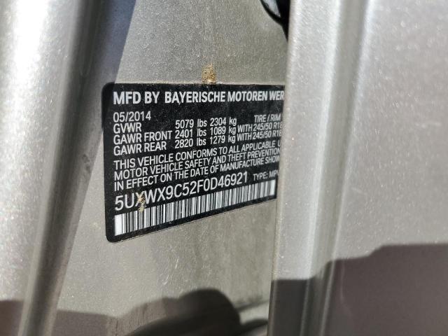 5UXWX9C52F0D46921 BMW X3 Xdrive28i