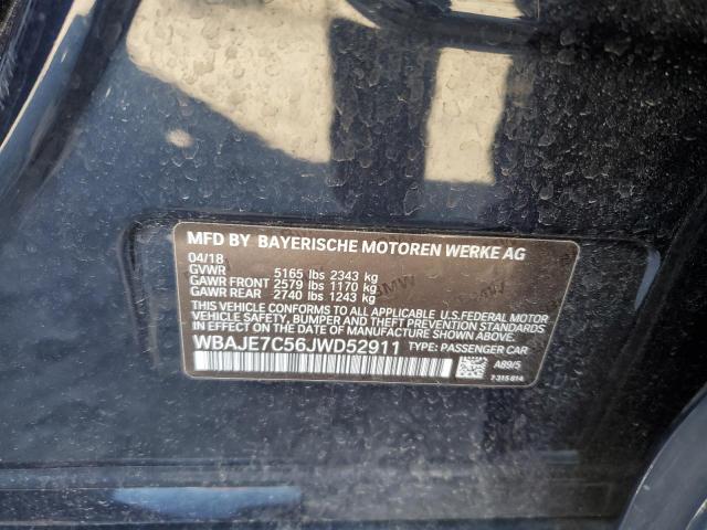 WBAJE7C56JWD52911 BMW 540 XI