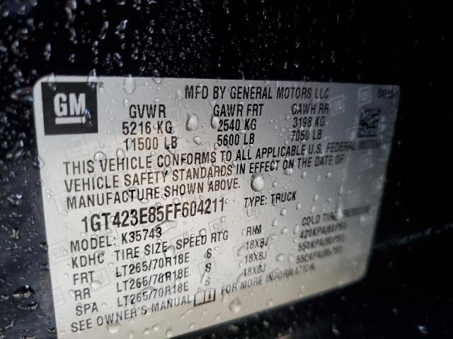 1GT423E85FF604211 GMC Sierra K3500 Slt