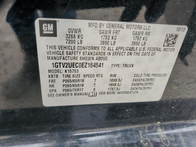 1GTV2UEC0EZ164541 GMC Sierra K1500 Sle