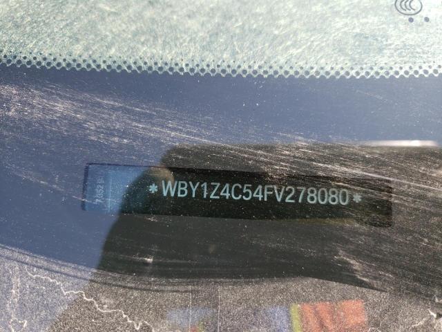 WBY1Z4C54FV278080 BMW I3 REX