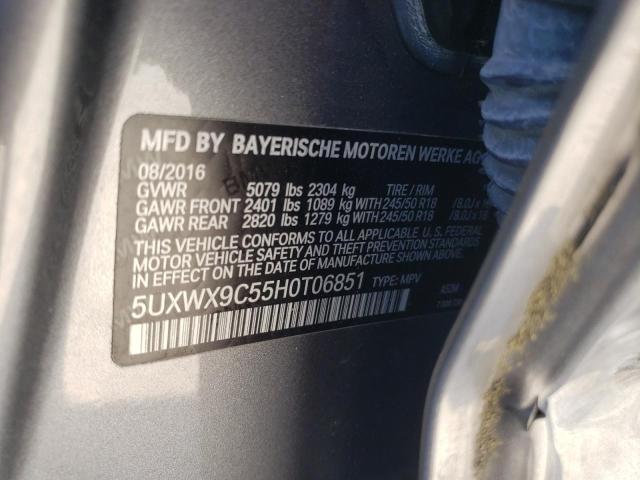 5UXWX9C55H0T06851 BMW X3 Xdrive28i
