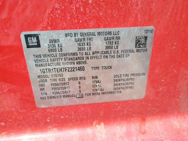 1GTR1TEH7FZ221460 GMC Sierra C1500