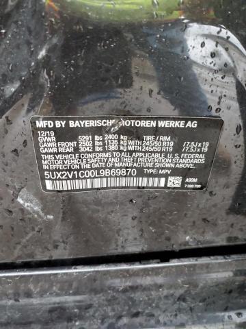 5UX2V1C00L9B69870 BMW X4 Xdrive30i