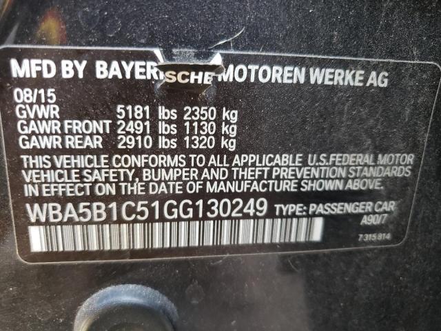 WBA5B1C51GG130249 BMW 535 I