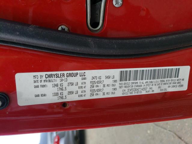 3C4PDCBG4ET142537 Dodge Journey Sxt