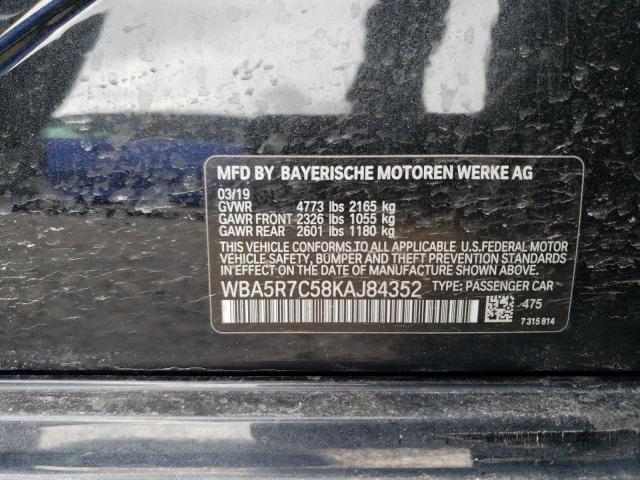WBA5R7C58KAJ84352 BMW 330XI