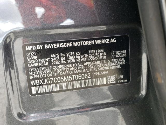 WBXJG7C05M5T06062 BMW X1 Sdrive28i