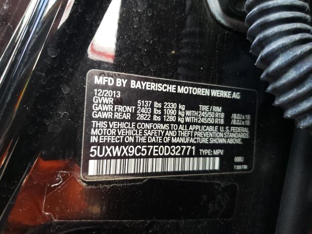 5UXWX9C57E0D32771 BMW X3 Xdrive28i