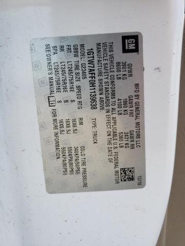 1GTW7AFF0H1139638 GMC Savana G2500