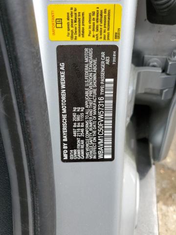 WBAVM1C50FVW57316 BMW X1 Sdrive28i