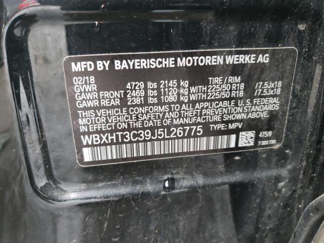 WBXHT3C39J5L26775 BMW X1 Xdrive28i