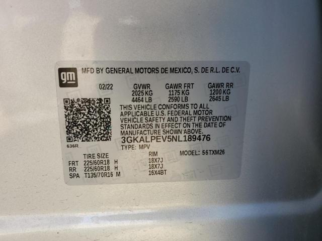 3GKALPEV5NL189476 GMC Terrain Slt