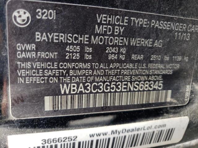 WBA3C3G53ENS68345 BMW 320 I Xdrive