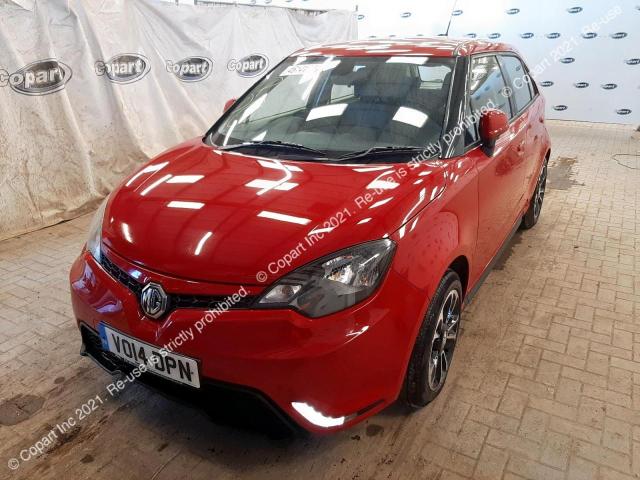 Auction sale of the 2014 Mg 3 Style Vt, vin: SDPZ1CBDADD092553, lot number: 46141203