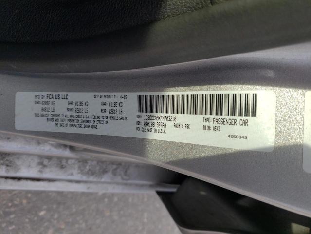 1C3CCCABXFN703210 Chrysler 200 Limited