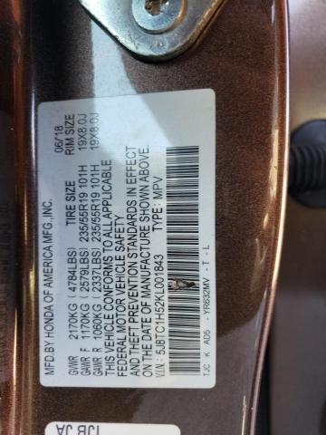 5J8TC1H52KL001843 Acura Rdx Technology
