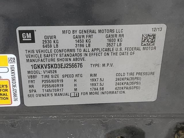 1GKKVSKD3EJ256676 GMC Acadia Slt-2