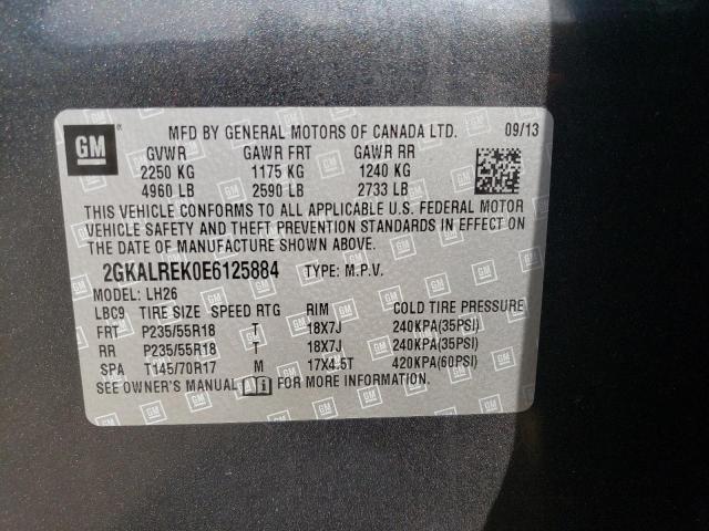 2GKALREK0E6125884 GMC Terrain Sle