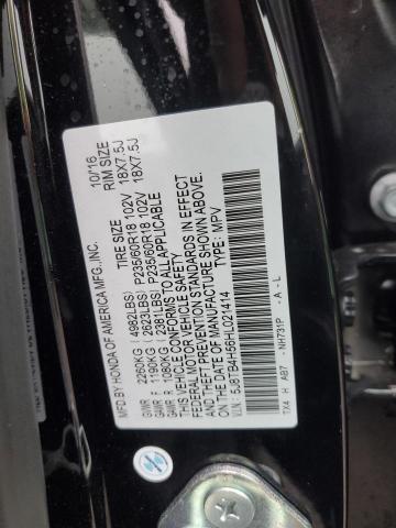 5J8TB4H56HL021414 Acura Rdx Technology
