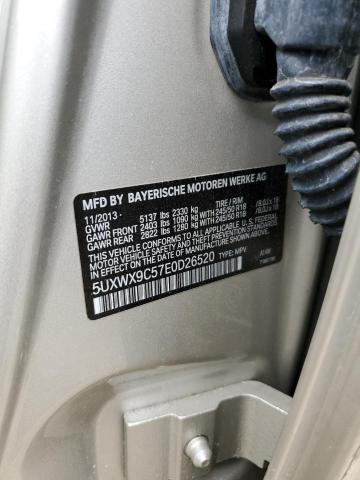 5UXWX9C57E0D26520 BMW X3 Xdrive28i