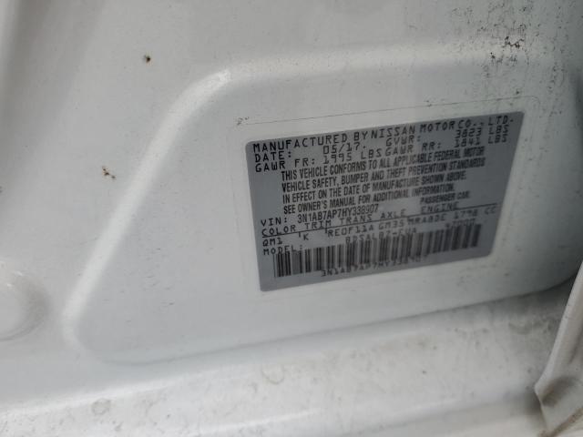 3N1AB7AP7HY338907 Nissan SENTRA S