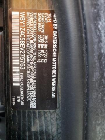 WBY1Z4C58EV275763 BMW I3 REX