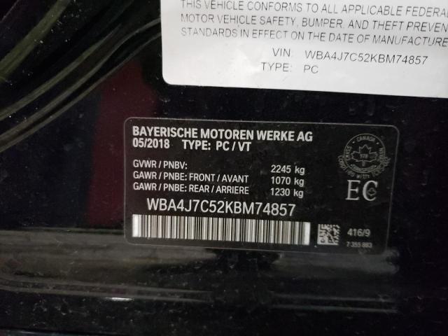 WBA4J7C52KBM74857 BMW 440xi Gran Coupe