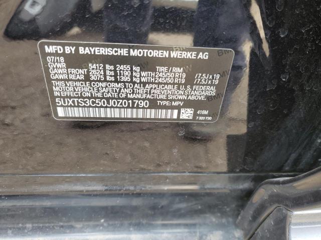 5UXTS3C50J0Z01790 BMW X3 Xdrivem40i