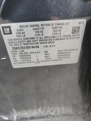 2GKFLTE37E6144184 GMC Terrain Slt