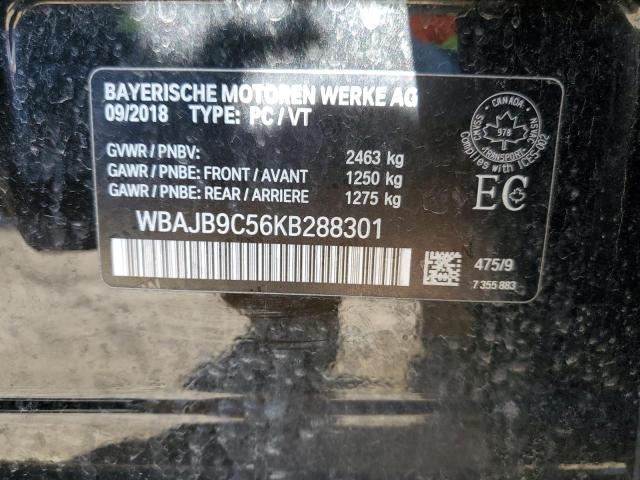 WBAJB9C56KB288301 BMW M550xi
