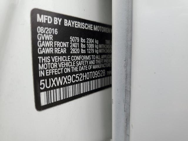 5UXWX9C52H0T09528 BMW X3 Xdrive28i