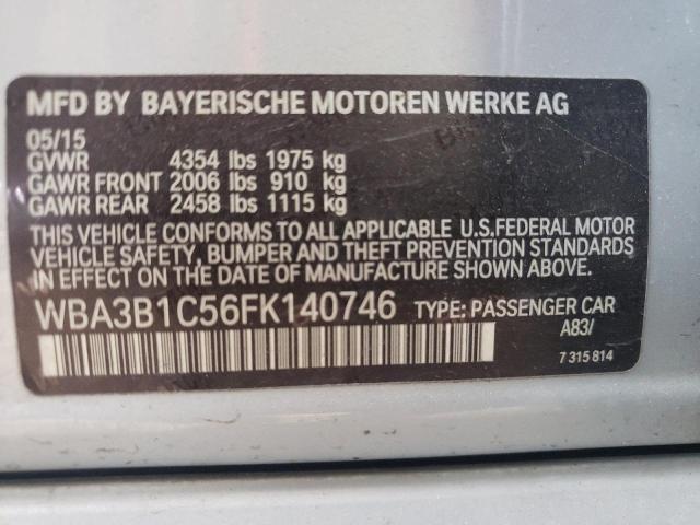 WBA3B1C56FK140746 BMW 320 I