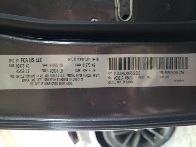 2C3CDXGJ0KH506889 Dodge Charger Scat Pack