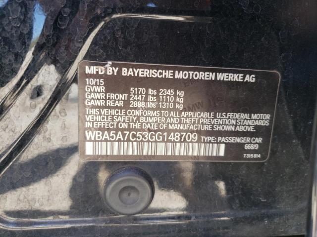 WBA5A7C53GG148709 BMW 528 XI