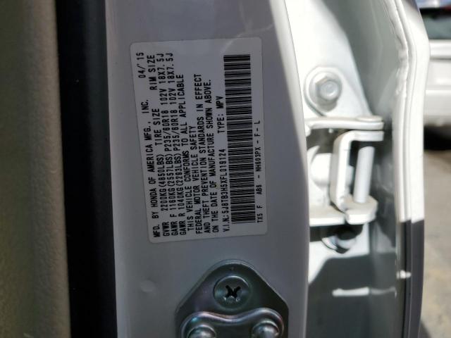 5J8TB3H5XFL019124 Acura Rdx Technology