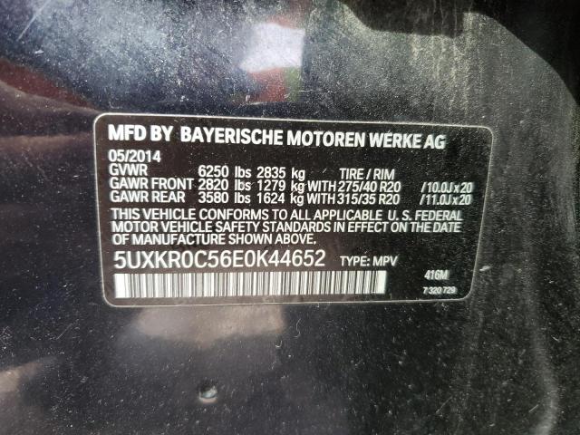 5UXKR0C56E0K44652 BMW X5 Xdrive35i