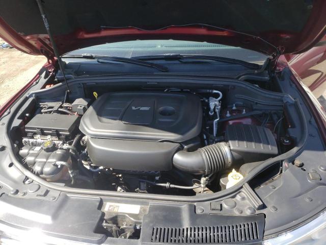 1C4RDJAG1KC605742 Dodge Durango Sxt