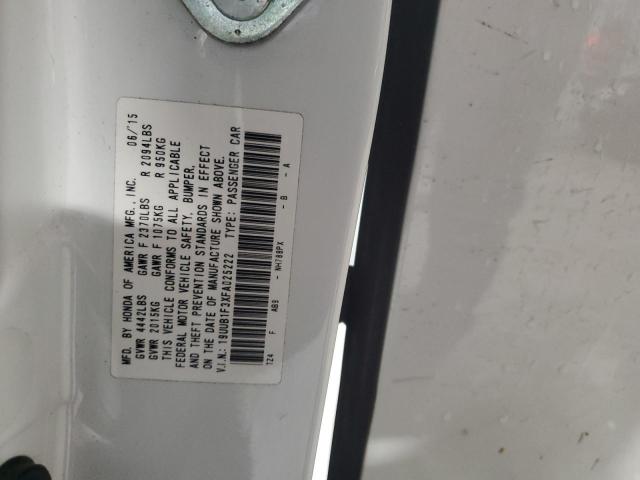 19UUB1F3XFA025222 Acura TLX