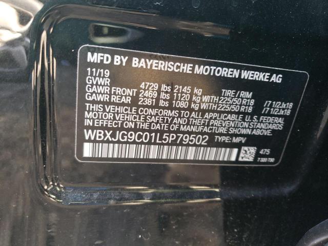 WBXJG9C01L5P79502 BMW X1 Xdrive28i