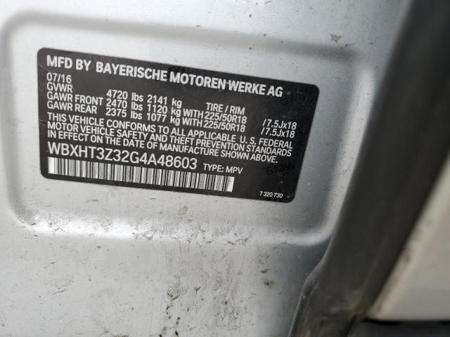 WBXHT3Z32G4A48603 BMW X1 Xdrive28i