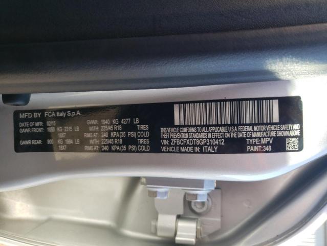 ZFBCFXDT8GP310412 Fiat 500x Lounge