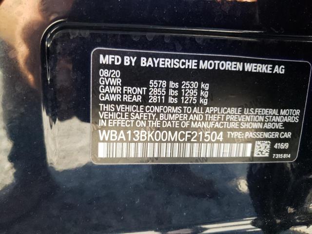 WBA13BK00MCF21504 BMW M550xi