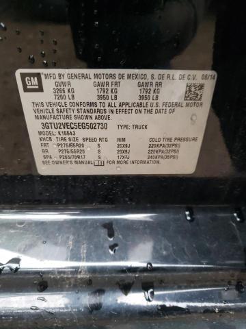 3GTU2VEC5EG502730 GMC Sierra K1500 Slt