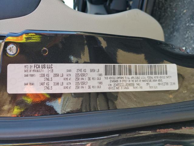 2C4RDGCG1JR208358 Dodge Grand Caravan Sxt