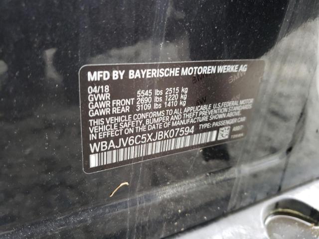 WBAJV6C5XJBK07594 BMW 640 Xigt